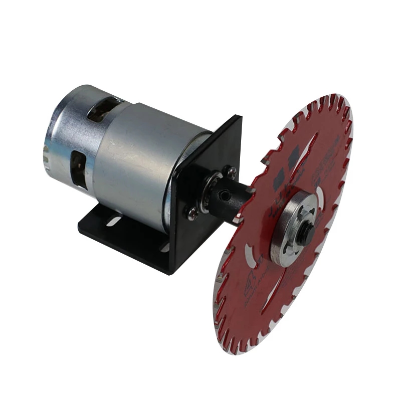 SAW circular de alta potência 775 795 895 DC MOTOR ELÉTRICO 12V 24V Controlador PWM 368W Máquina de corte de madeira de serra multifuncional