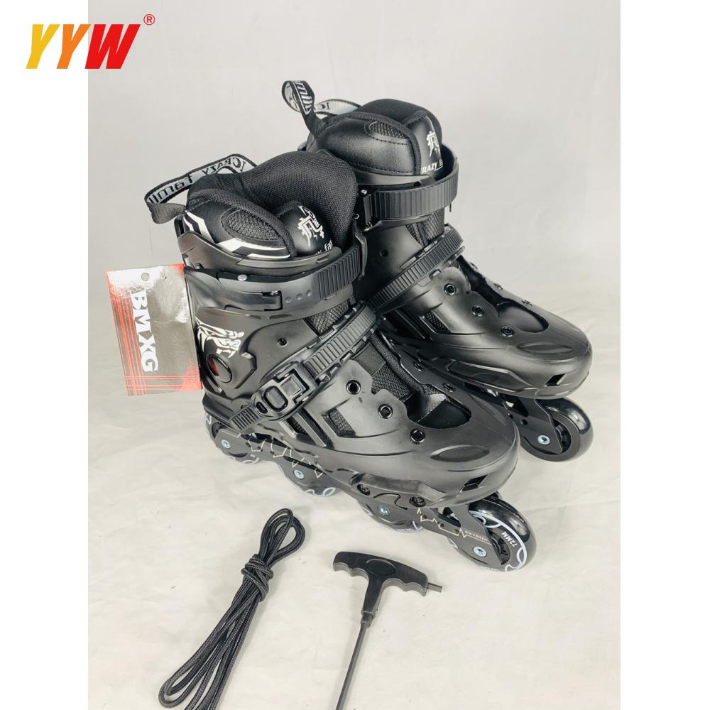 Inline Adult Roller Skates 85a 72mm 74mm Wheeled 4 Wheels Shoes Skate Sneakers Rollers Sport Shoe For Adults Size 35-44 Patines