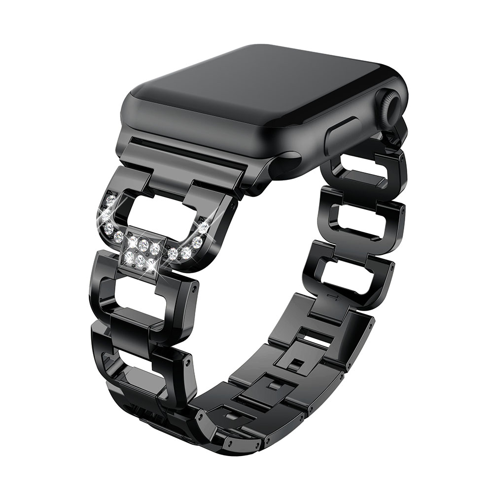 Bling Watchband für Apple Watch Band -Adapter für die Uhr Serie 2/3/4/5/6/7/8 42mm/44mm/45 mm 38 mm/40 mm/41m Armband Sportgurt