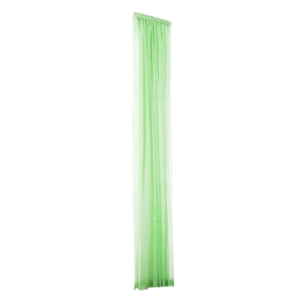 Pure Color Tulle Door Window Curtain Drape Panel Sheer Scarf Valances Transparent Tulle Curtains Window Sheer For Bedroom