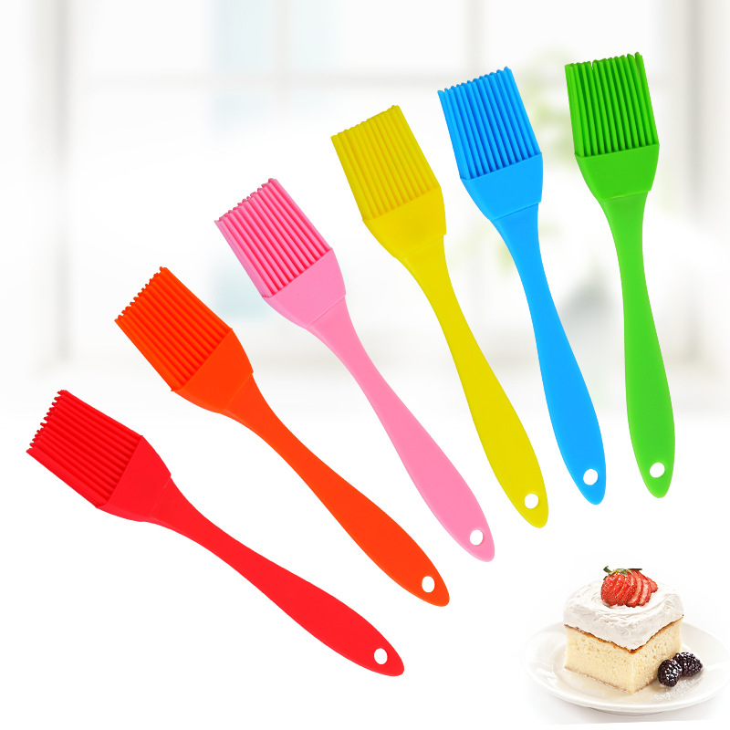 16.7x3cm Silicone Baking Bakeware Bread Cook Brushes Pastry Oil BBQ Basting Brush Tool Kitchen Accessories Gadget Brushes