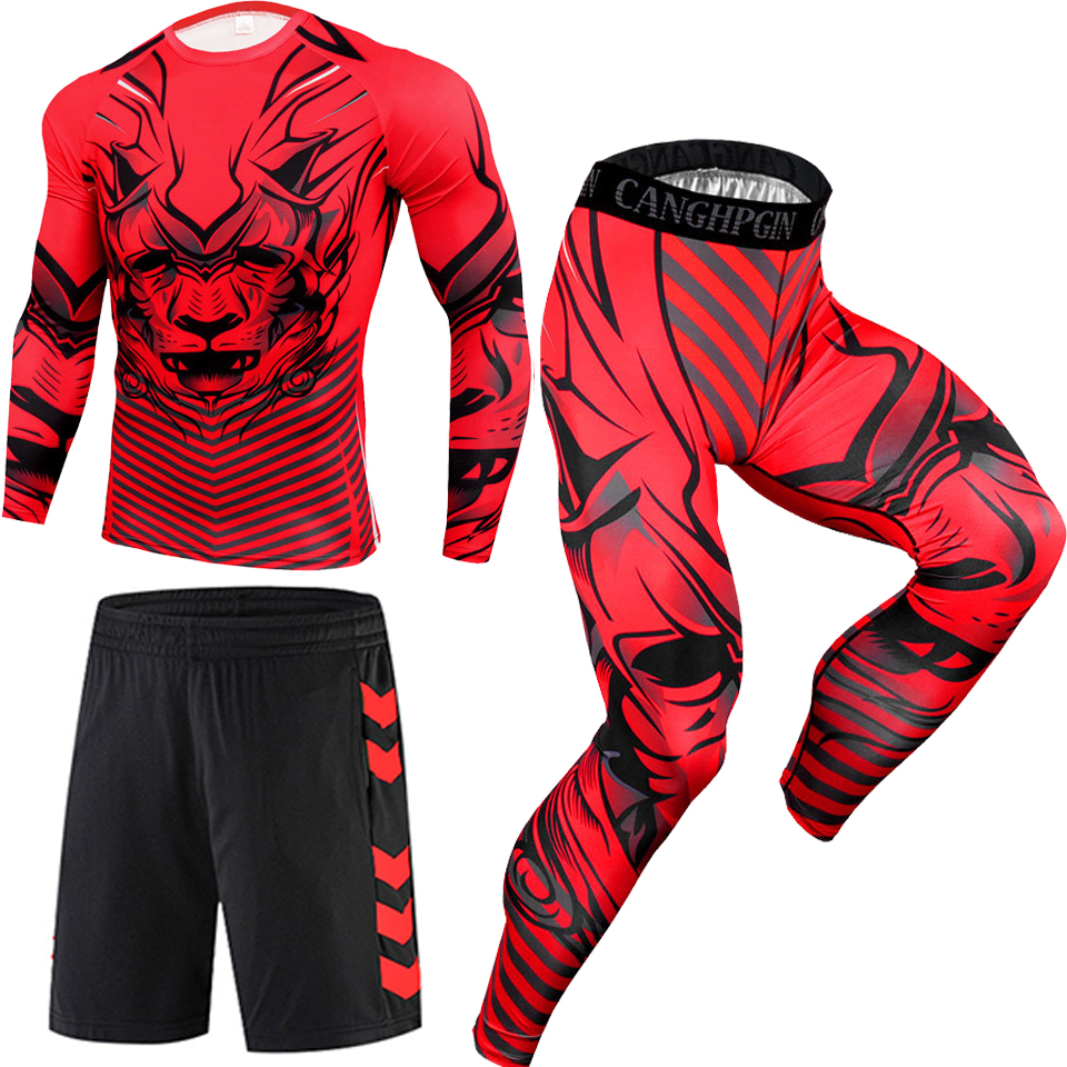 Rushguard Men jiu jitsu t-shirt mma vêtements curse jiu jitsu masculino kickboxing muay tait shorts jogging boxe tracksuit