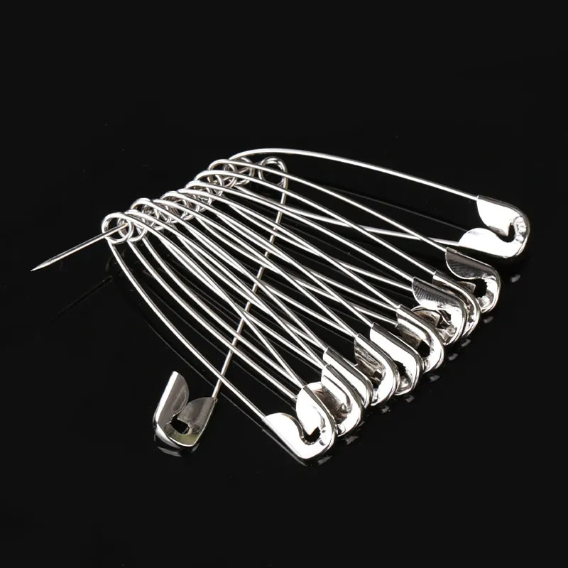 Child Safety Pin Simple Insurance Brooch Closed Pin Paper Clip Clothes Tag Pins Sewing Tools Small Safety Paper Clip