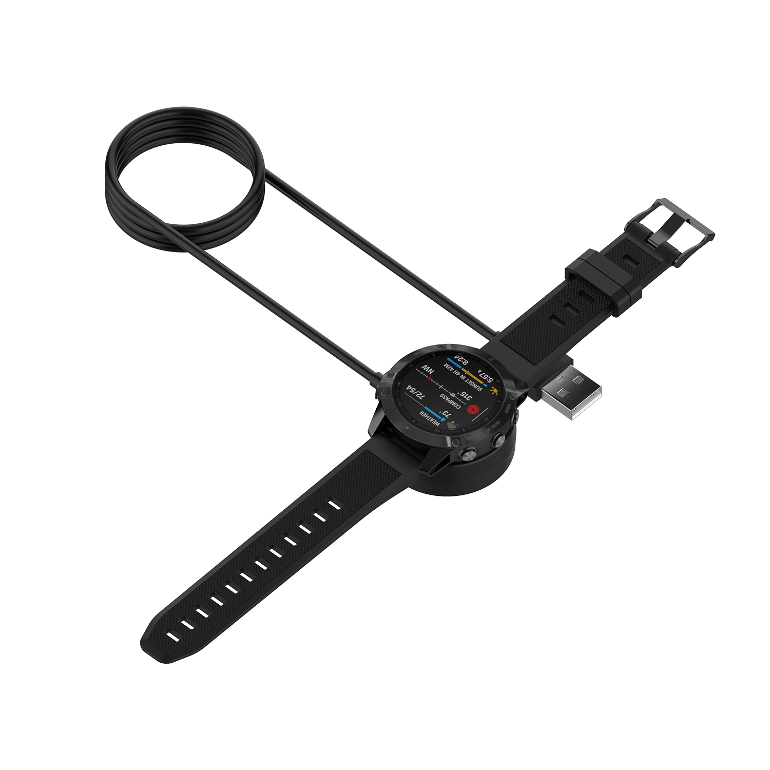 Dock di caricabatterie smartwatch Garmin Forerunner 158 55 945 LTE 745 935 245 45/Venu 2 2S/Vivoactive 3 4 4S Cavo base di ricarica USB