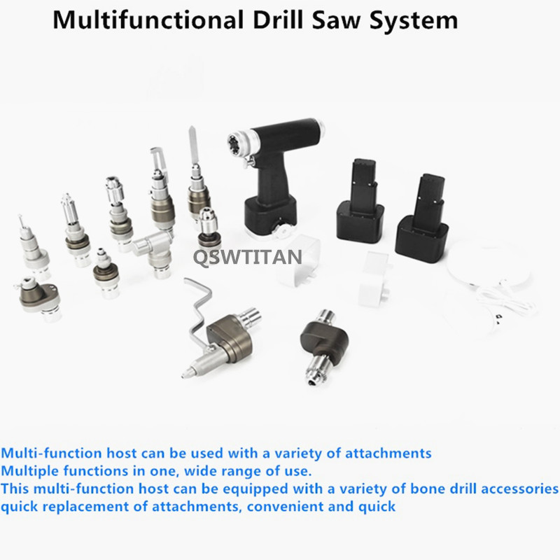 Orthopedic multifonctionnel Electric Drill Bos Saw Saw Saw Instruments chirurgicaux orthopédistes