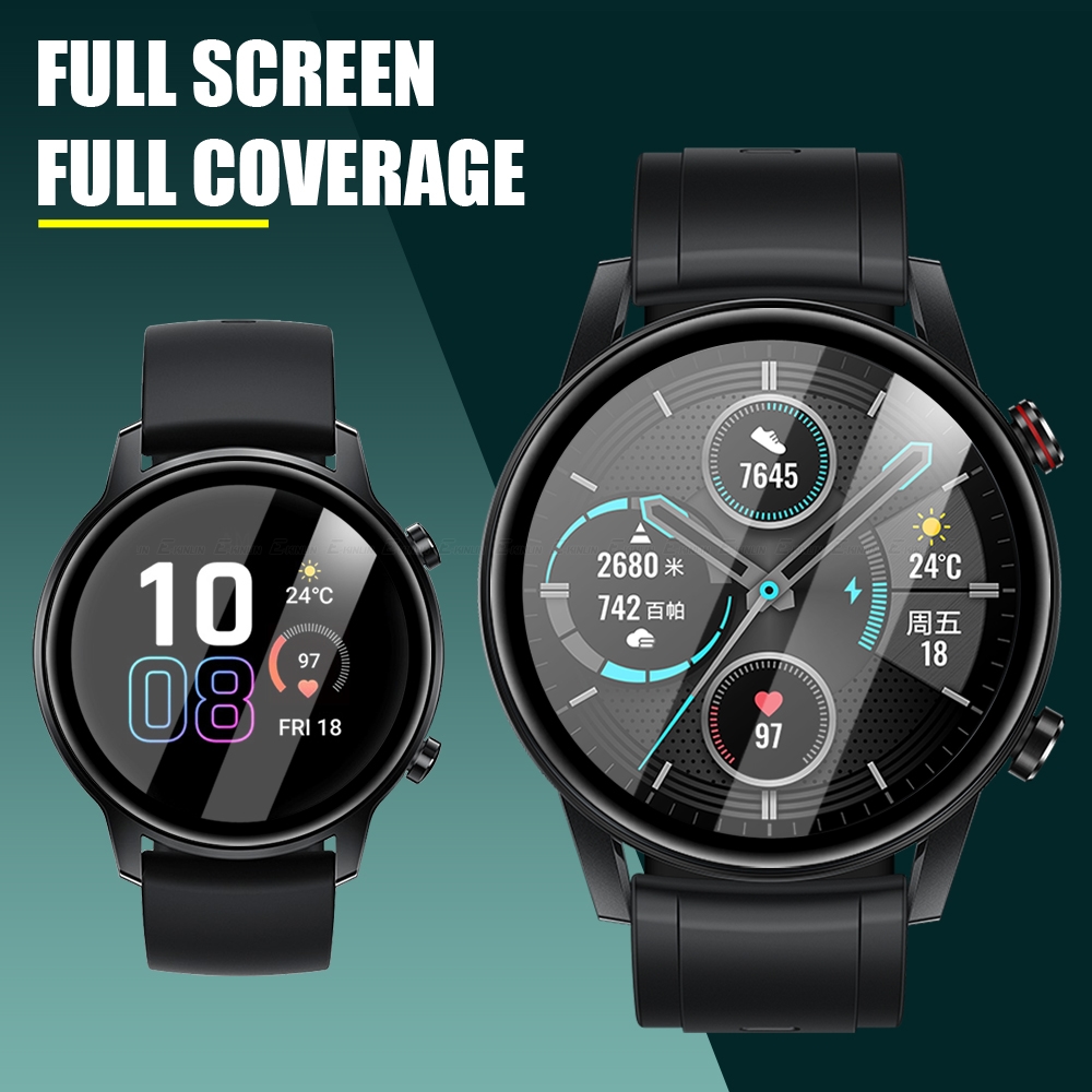 Pełny zakrzywiony 99D Ochraniacz ekranu dla Huawei Honor MagicWatch 2 42 mm 46 mm Magic Watch2 Smart Watch Soft Ochronne Film nie szkło