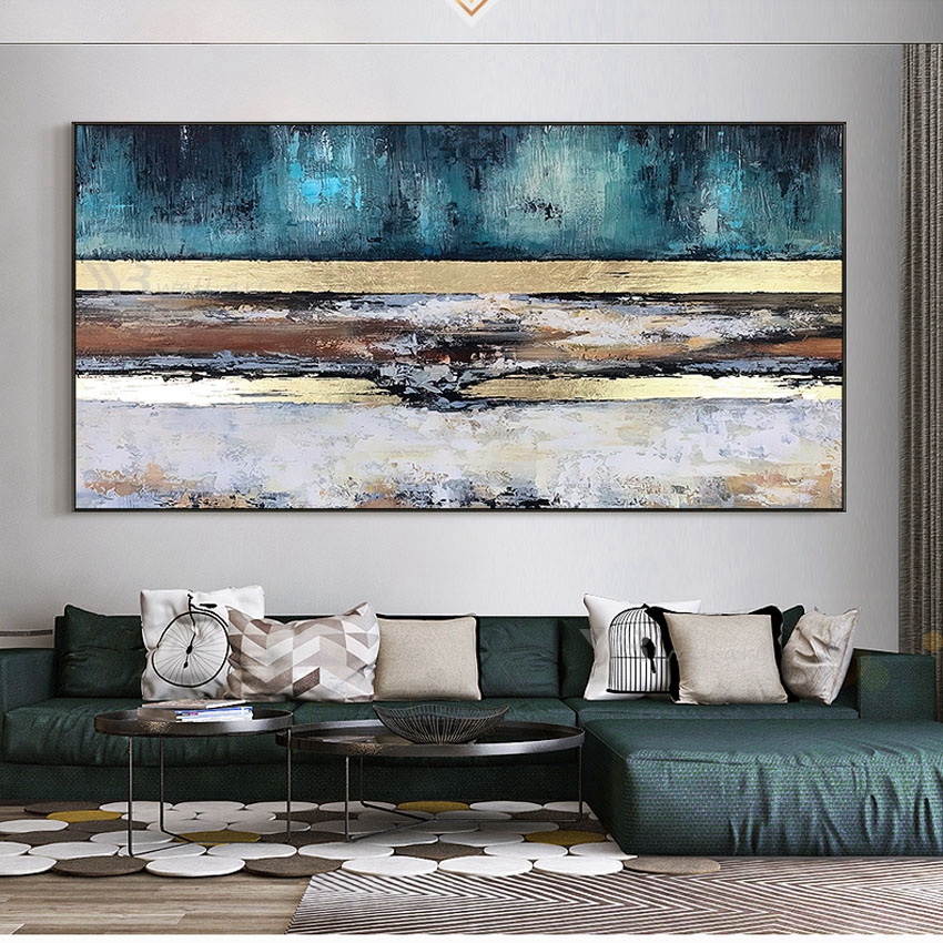 Cuadro Para Comedor Wall Art Poster Pure Hand Drawn Oil Painting On Canvas Interior Decor Hanging Picture For Living Room Sofa