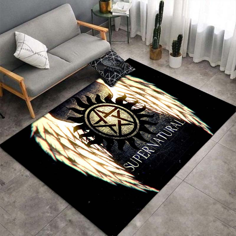 Tapis surnaturel Exorcisme Tapis super doux pour le décorateur de salon tapis de sol et tapis de cuisine dans le salon