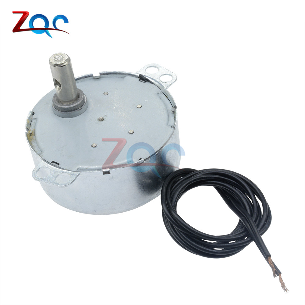 AC 220-240V / AC 12V 50 / 60Hz Motor synchrone 5-6rpm Couple robuste 4W CW / CCW TYC-50