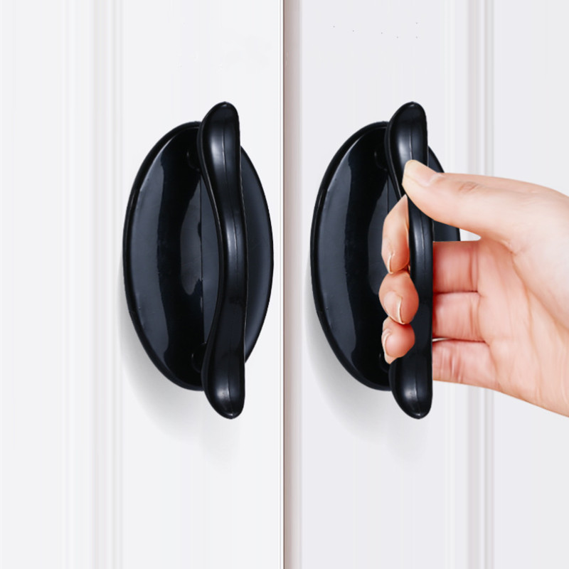 Handles de porte de meubles auto-adhésifs tiroirs sans coup de poing Tironnes boucles Armoire du réfrigérateur Fenêtre