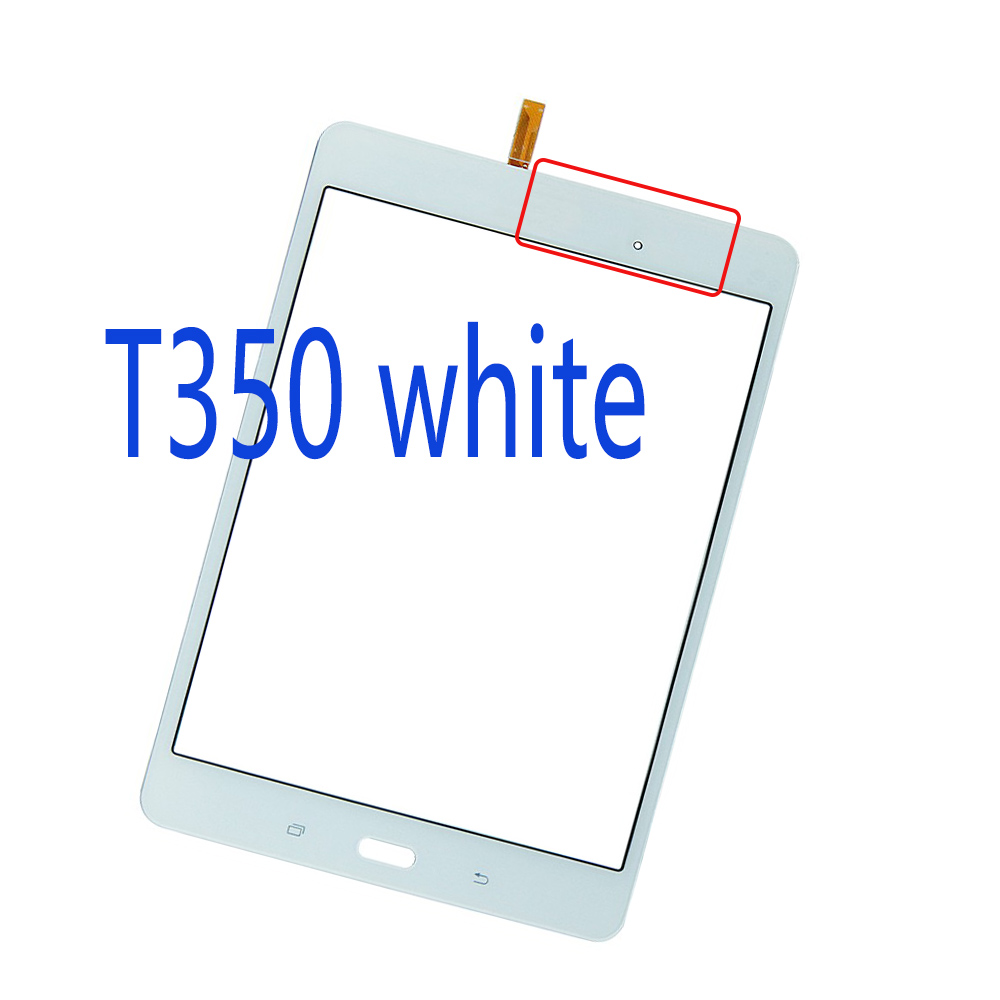 8,0 pouces pour Samsung Galaxy Tab A 8.0 T355 T350 SM-T355 SM-T350 Tac à écran tactile Capteur de capteur Pannet en verre Remplacement