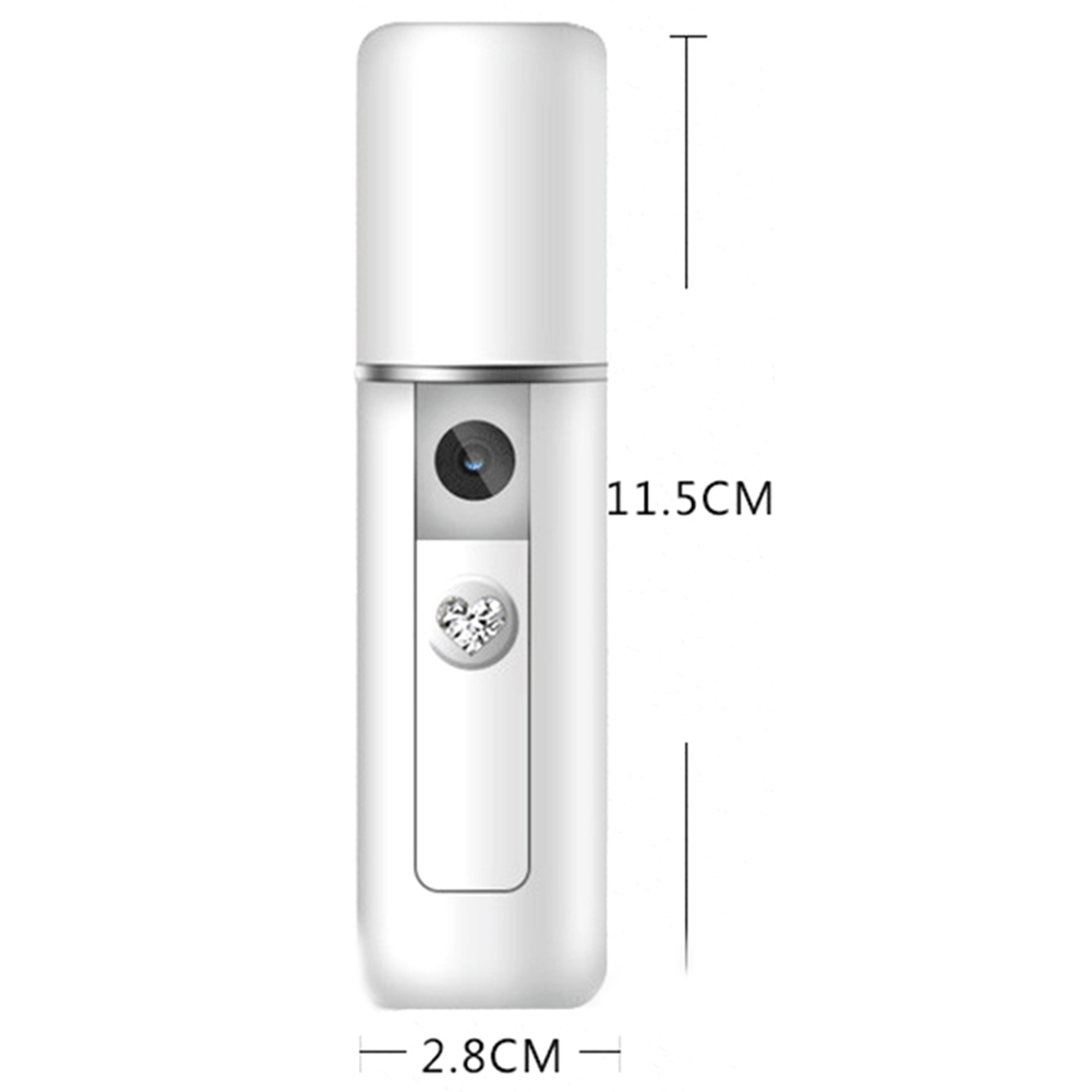 Taşınabilir el tipi USB Nanomist Yüz Nemçeri Buharlı Nemlendirici Nemlendirici Güzellik Cihazı