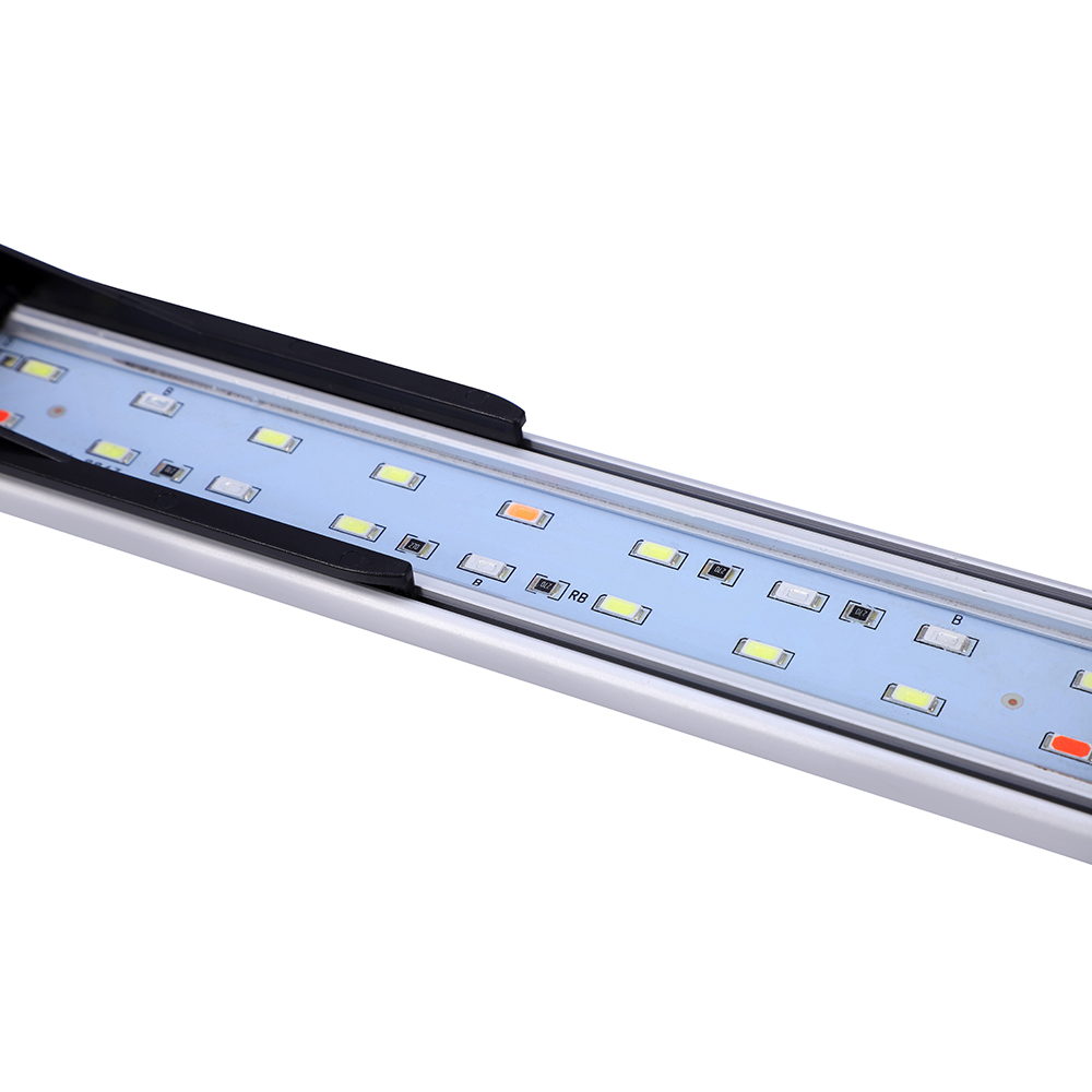 IP65 LED a LED a LED a LED a tempo Acquario 22/32 cm Modifica delle lampade del serbatoio del pesce staffe estesibili Light a doppia fila Luce pianta a spettro completo