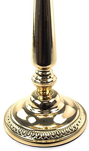 Metal Gold 5 Heads Candle Stick Holder Decoratieve 5 armen Tall Candelabra voor trouwtafel centerpieces QQ435