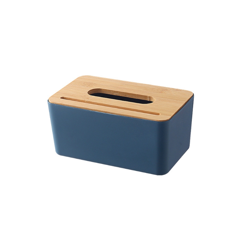 Porta di bamboo in plastica bamboo Organizzatore di bocchette distributore Cosmetic Porta