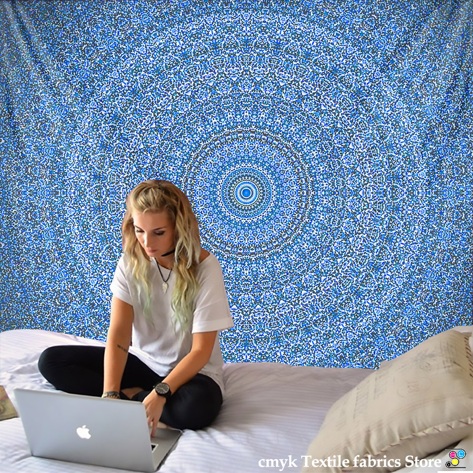 HOT NOVO MANDALA TAPESTRY HIPPIE HOME HOME DO MARAL DE PEDRO PANHO DE BOHEMIA Praia Mat Yoga Mat Tail de mesa 210x148cm