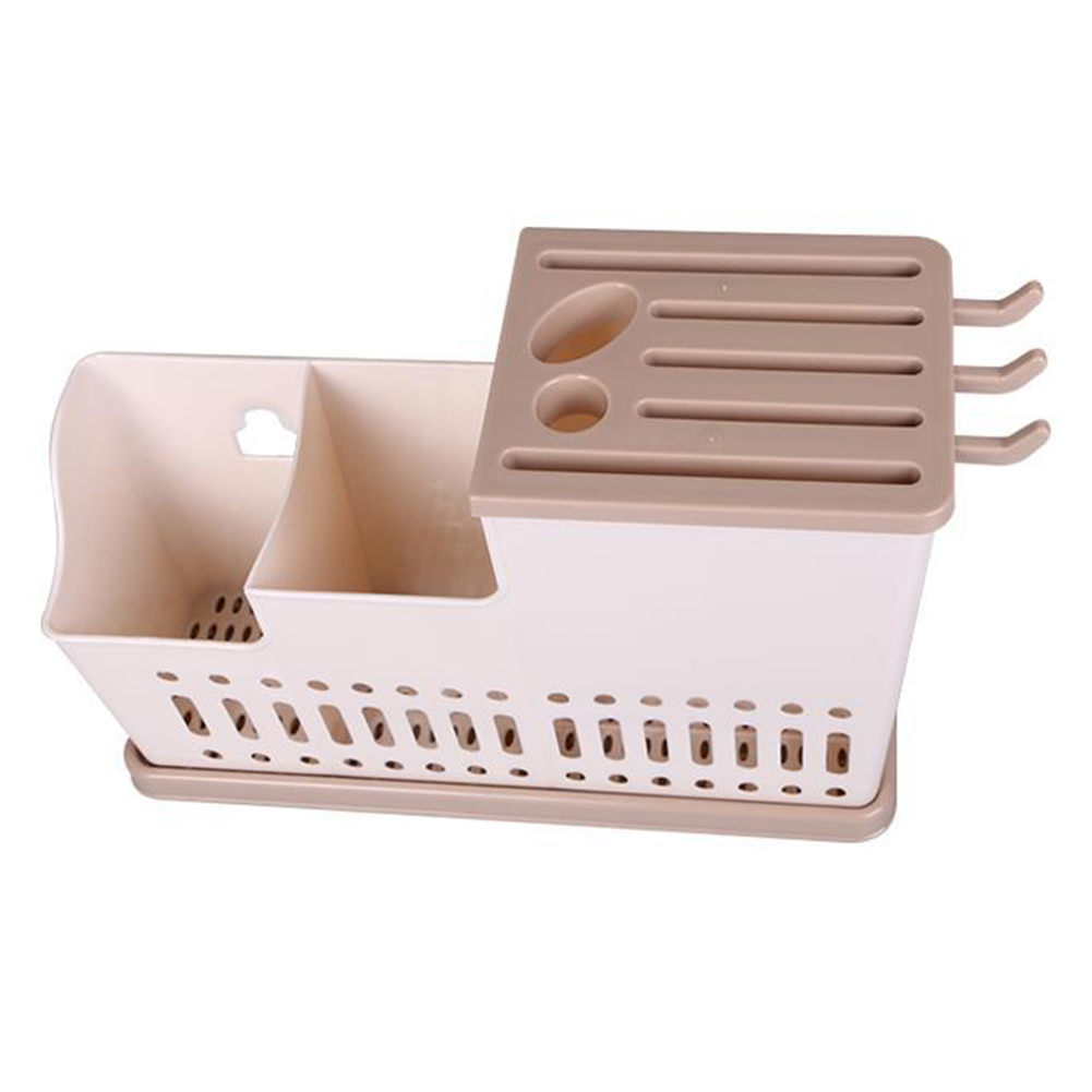 Portapattonate cucina portabicchieri in plastica svuotatore svuotatore asciugatura a portata di asciugatura grottaio coltello forcella scaricata cucina organizzatore da cucina