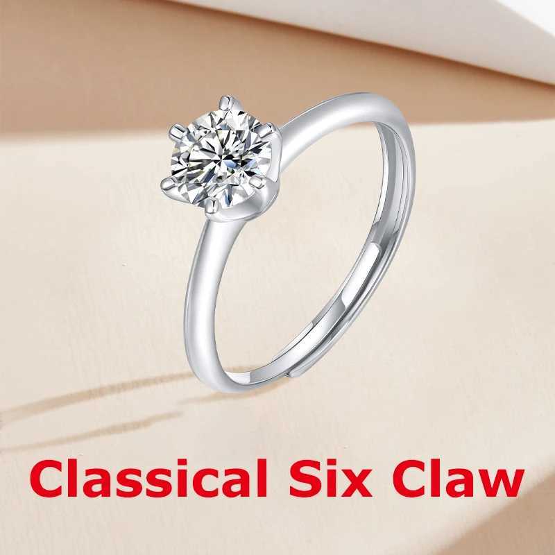 Anelli di banda djmax vari anelli di diamanti mosonite da donna da donna da 1-3ct originale 925 anello di diamanti da donna regolabile in argento sterling nuovo 2023 J240410