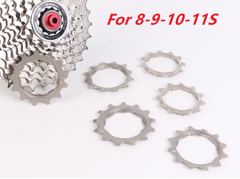 MTB Mountain Bike 11T 12T 13T Wheel Sprocket 8-9-10-11 Cassette Speed Free-Wheel Repair Pièces de plateaux avant