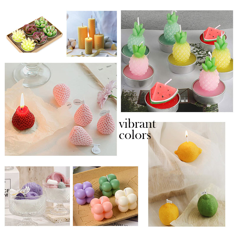 Corante líquido de velas líquido aromaterapia cor de vela essência corante de cera de soja para resina de resina de resina UV fabricação de jóias diy