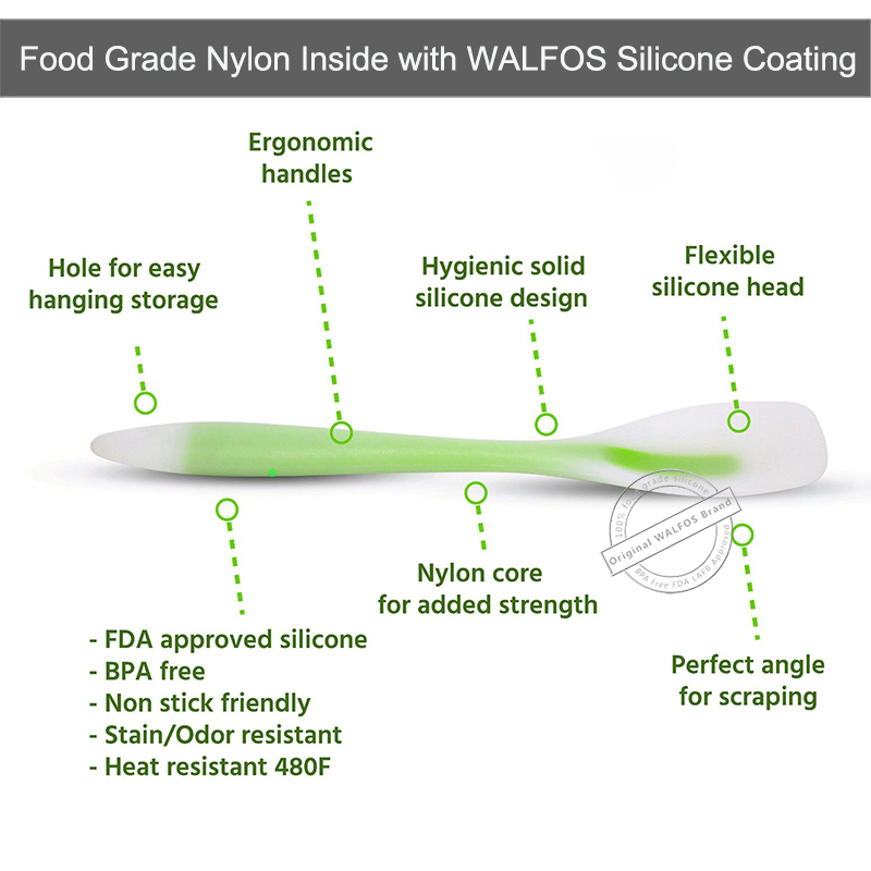 Walfos Food Grade Silicon Kochwerkzeuge Zubehört