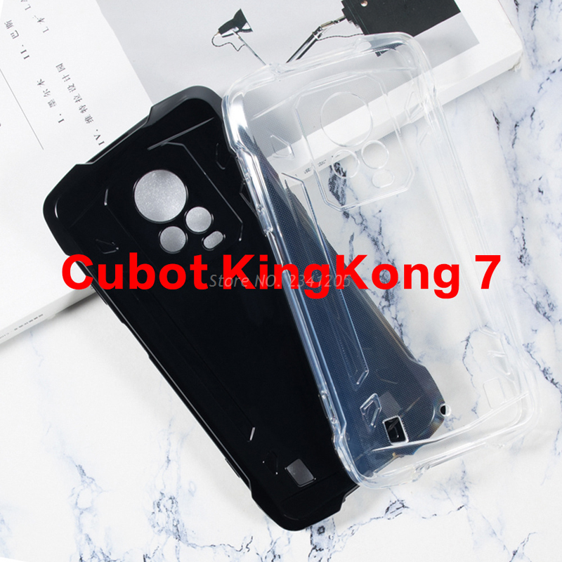 Capa de telefone transparente para Cubot Kingkong 7 Capa 6,36 