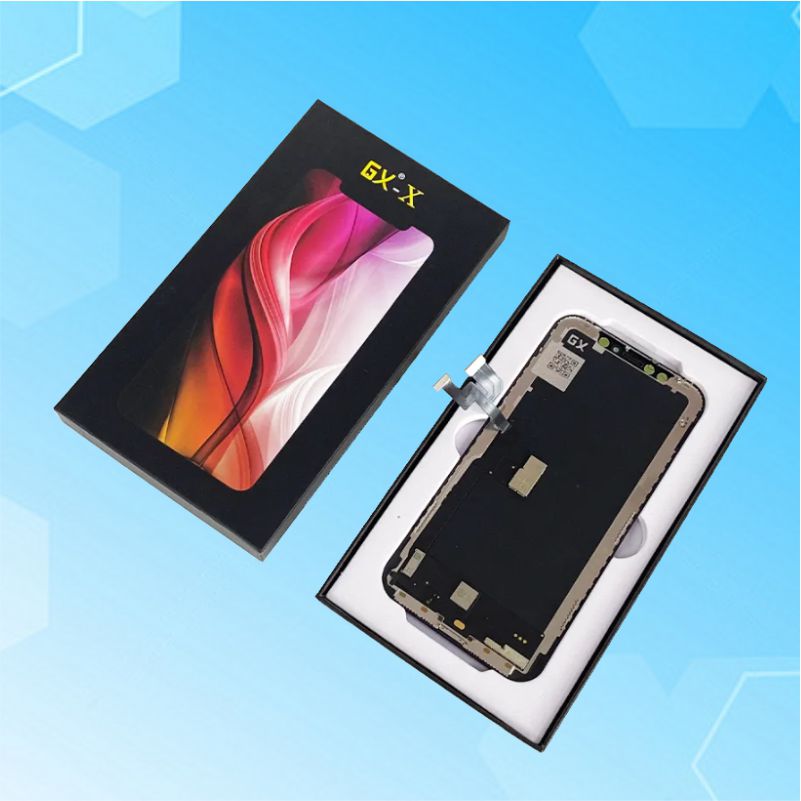 2 szt. AAA +++ GX Hard OLED Screen Touch LCD dla iPhone'a 12pm XS 11 Pro Max LCD Wyświetlacz