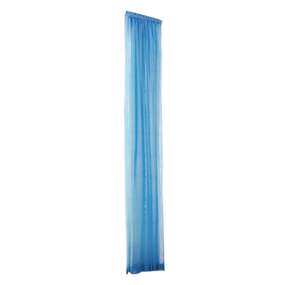 Pure Color Tulle Door Window Curtain Drape Panel Sheer Scarf Valances Transparent Tulle Curtains Window Sheer For Bedroom