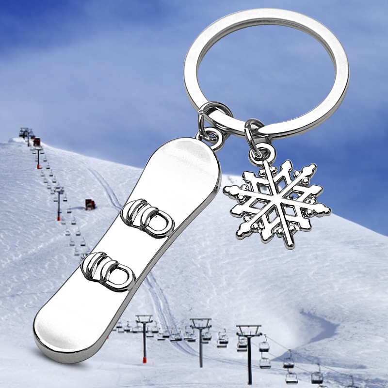Nowy Mini Snowflake Snowboard Snowboard wisior gier narciarski