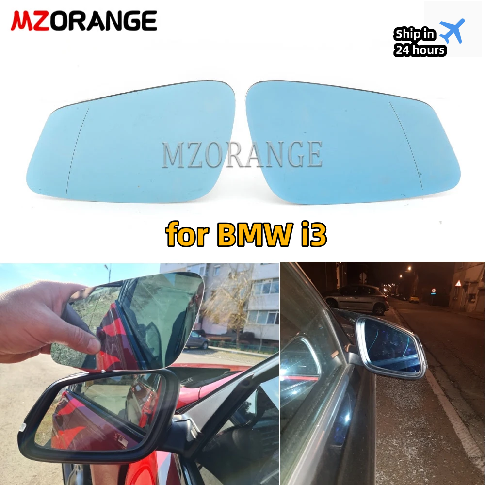 Miroir latéral Accessoires en verre pour BMW i3 F10 F48 F01 F02 F03 F04 F20 F21 F22 F87 F32 F33 F36 F30 F31 F34 F23 F45 F46 2013-2017