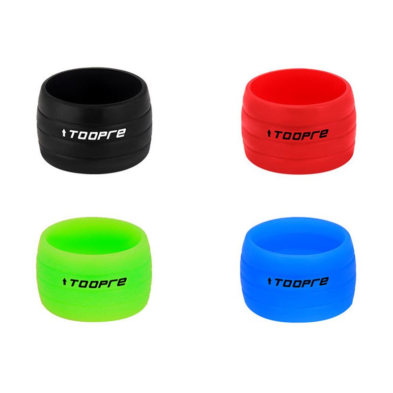 TOOPRE Road Bike Handlebar Tape plugs Silicone Bicycle Handlebar End Bar Tape Fixed Ring Anti-Skip Cycling Accessories