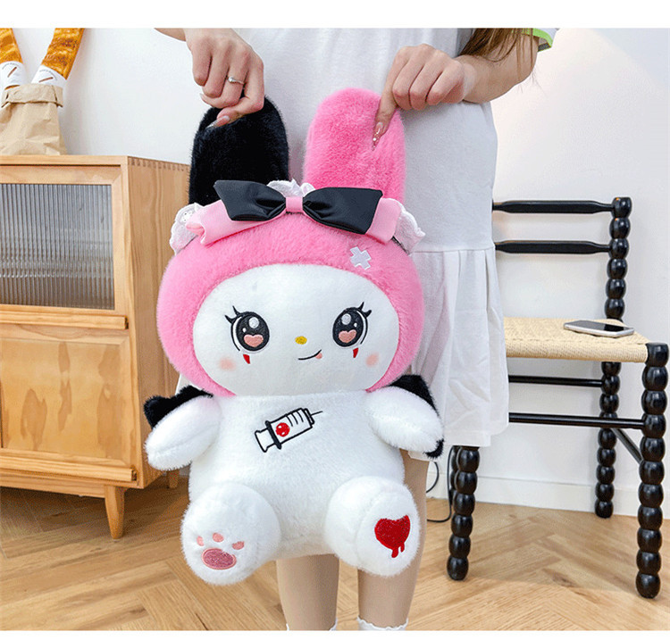 Strawberry kuromi en peluche jouet fraise jade gui chien poupée pour enfants Toy45cm2025