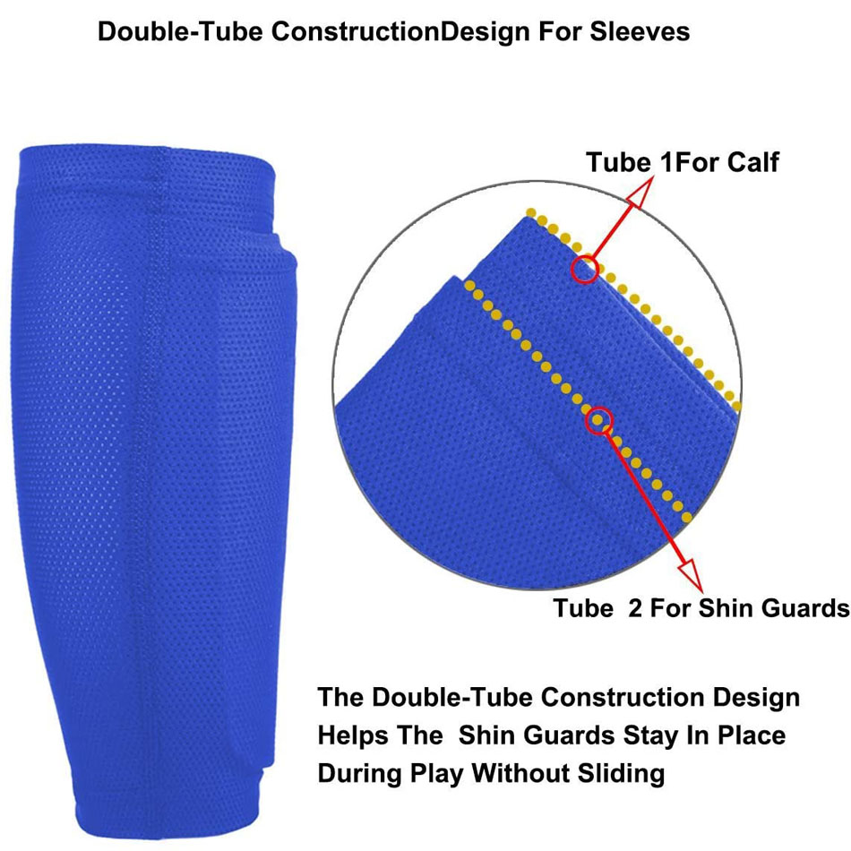 Worthdencence 1 Par de futebol de futebol canela guardas adolescentes sugestas pasts escudos profissionais legging shinguards mangas equipamentos de proteção