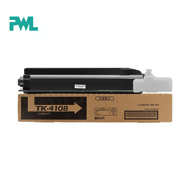 Copier Toner Cartridge Compatible TK-4105 TK4105 TK4108 TK4109 för Kyocera Taskalfa-1800 1801 2200 2201 Skrivare Supplies