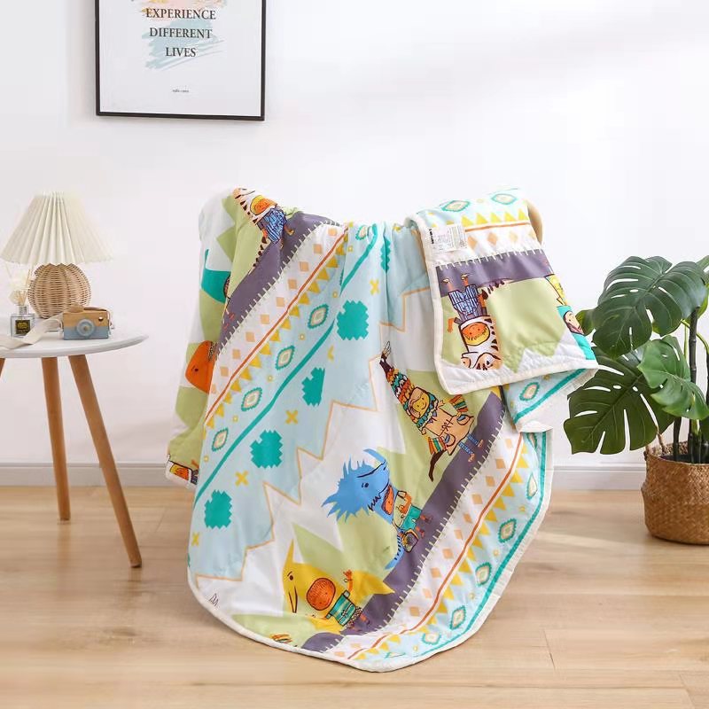 Summer Cool quilt voor kinderen, quilt met airconditioning, ademende pasgeboren quilt, Super Soft Printing-deken