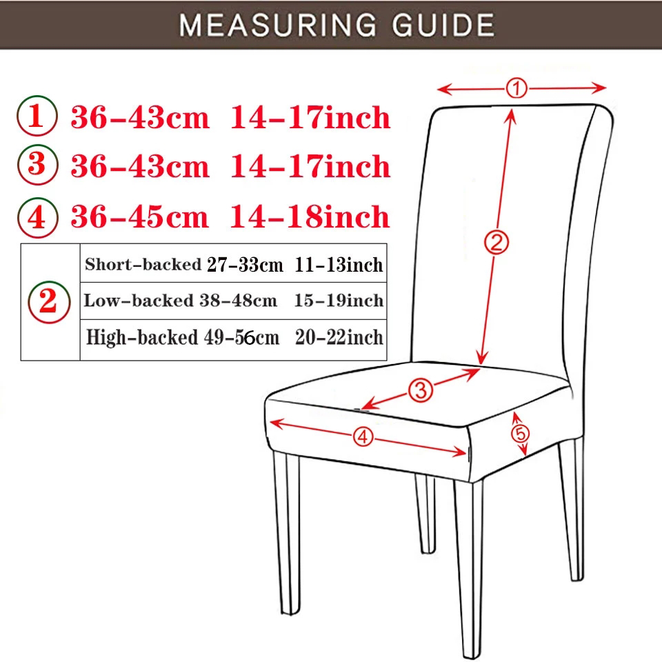 Housse de chaise en tissu polaire Super doux, housse de chaise élastique en Spandex pour cuisine/mariage, grande/moyenne/petite taille