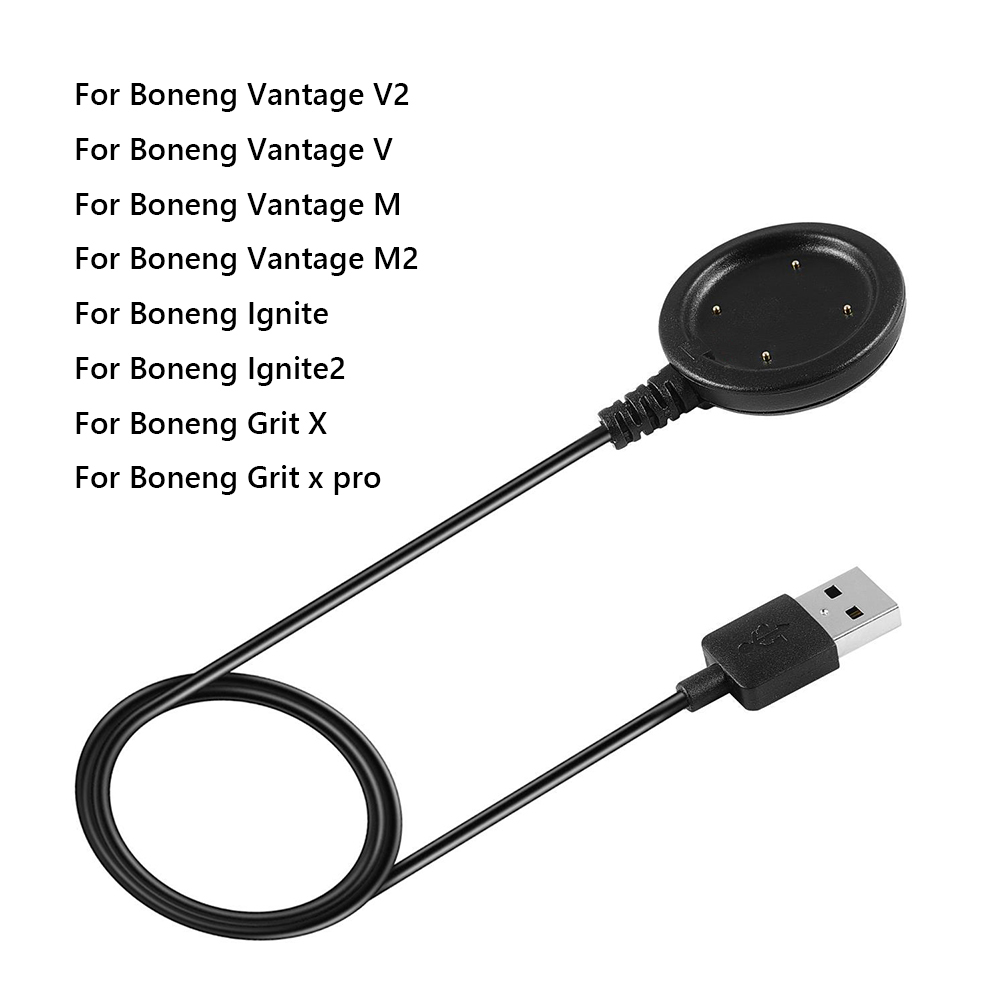 2022 Nieuwe snellaadkabel USB -oplader voor Polar Vantage V2/V/M/M2 Ignite/Ignite 2/Grit X/Grit X Pro Smart Watch -accessoires