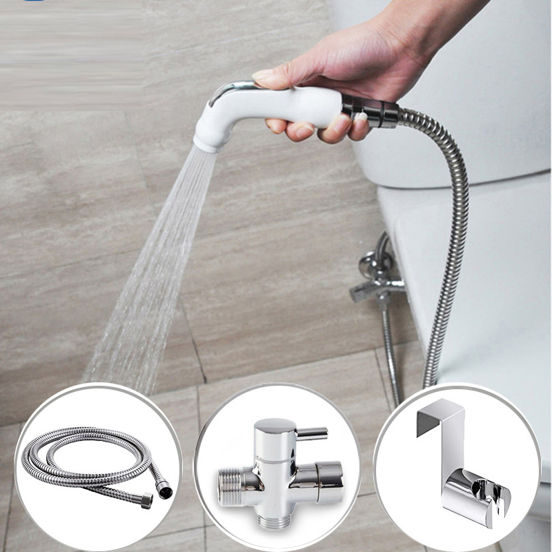 Wetips Toilet Handheld Spray Shattaf WC Sprayer Cleaner Bidet Spray Hygienic Shower Bidet Inodoro Toilet Sprayer Bidet Faucet