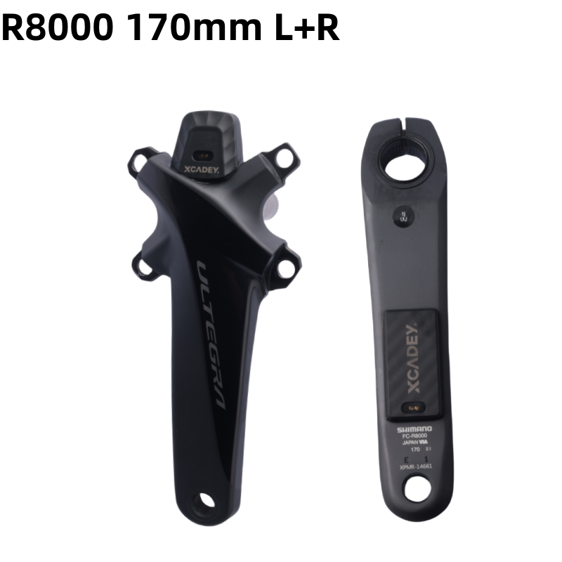 Shimano 105 R7000 ULTEGRA R8000 11S R7100 R8100 12S LEWA KRÓTKA Z PRAWO Z XCADEY X-METER METER 170 mm Crank GPS Ant Bluetooth