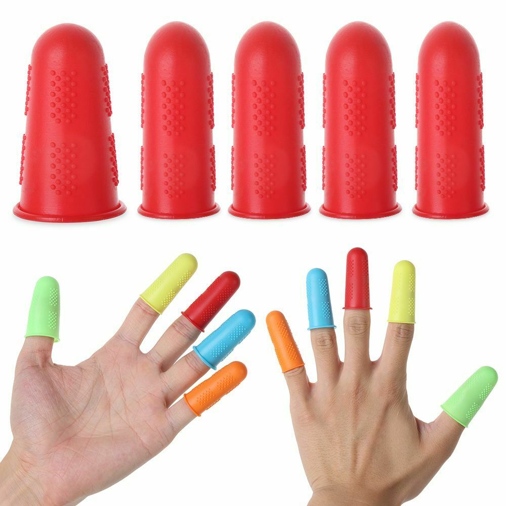 Silicone Finger Protector DIY Sewing Quilter Finger Tip Craft Thimble Non-slip Finger Protector Needlework Sewing Accessori