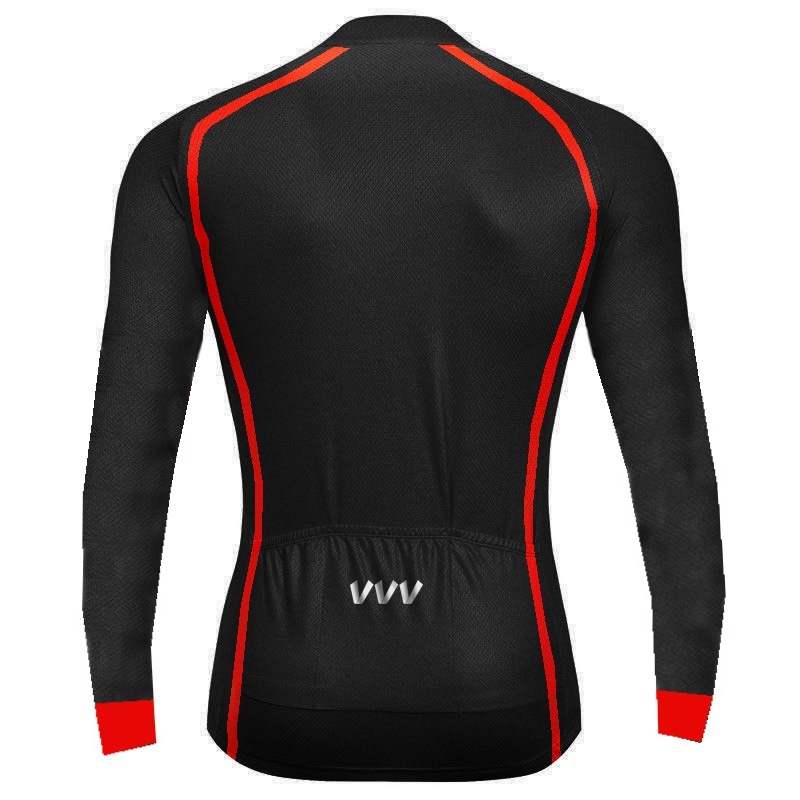 Jesien/Spring Cycling Jersey Mans cienki długie rękawowe wyścigi górskie Ubranie rowerowe Maillot Ropa Ciclismo Oddychająca kurtka