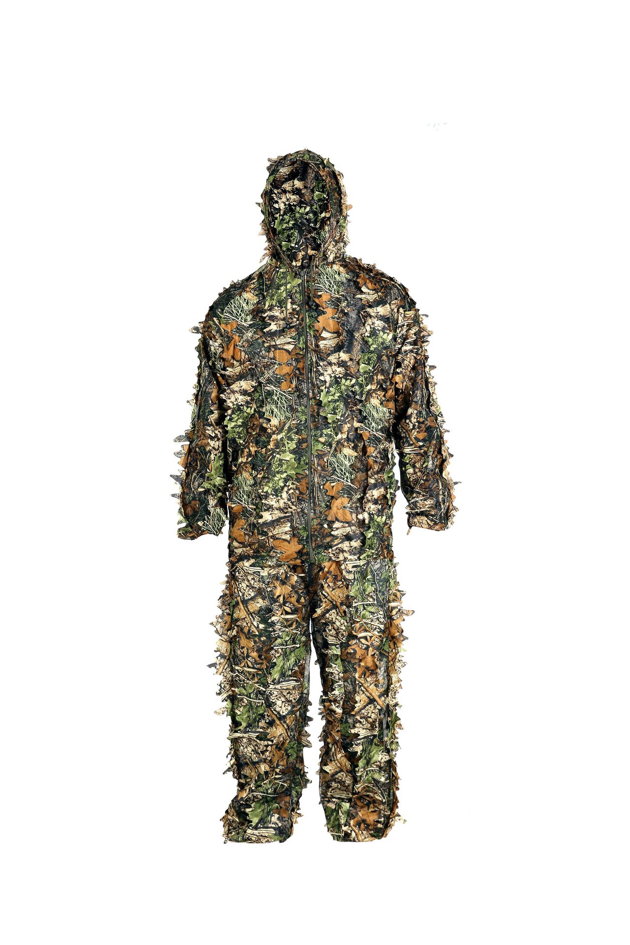 Scharfschützenjagd Kleidung 3D Camouflage Airsoft Ghillie Anzüge Männer Kid Military Tactical Shooting War Game Birdwatching Jacke Hosen