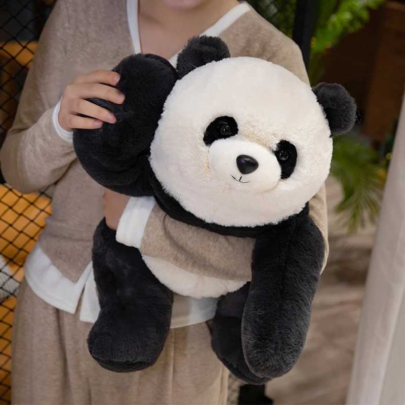 Bambole peluche Super morbide pigro giocattolo peluche peluche orso marrone procione panda abbracci bambola soffice cuscino ripieno regalo di Natale j240410