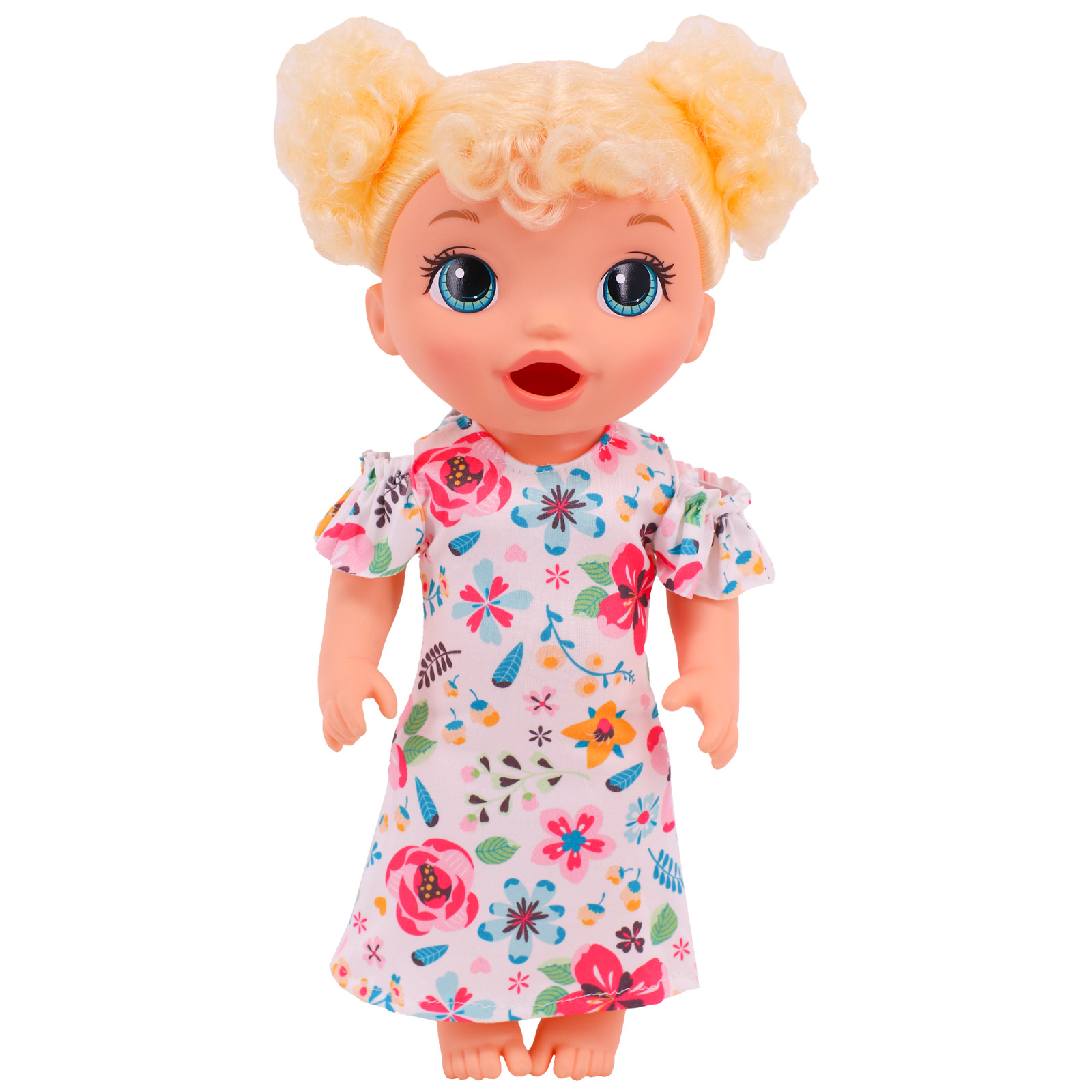 Doll Clothes For 12Inch Alive Baby Doll Print Cute Suspenders Dress&Siamese Suit Accessories,Only Sell Clothes