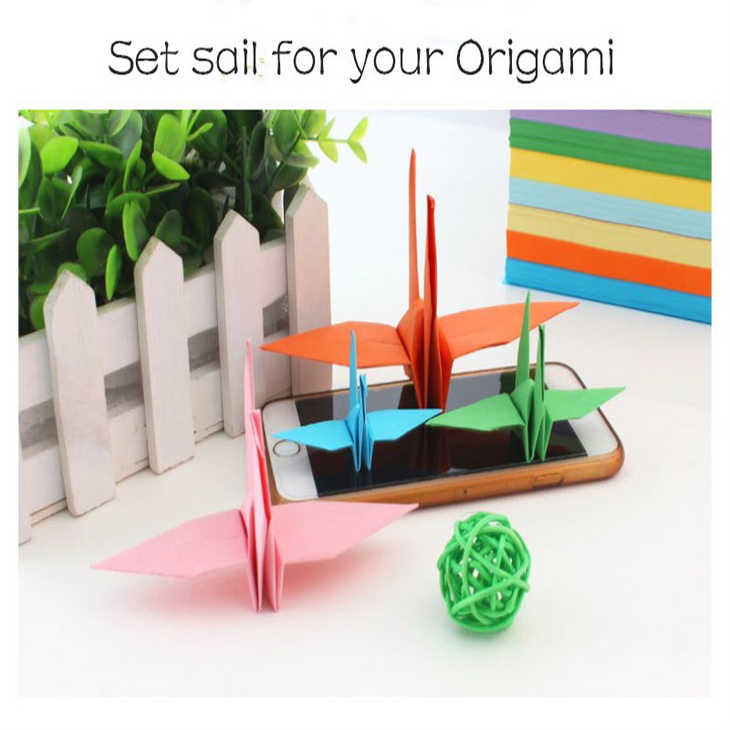 /bag Pearl Flash Origami DIY Handmade Origami Kindergarten Decor Jewel Light Paper Creative Thousand Paper Cranes Origami