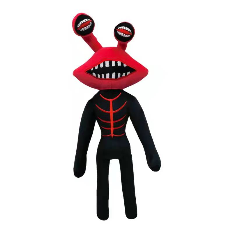 Оптовая сирена голова плюшевые игрушки Rainbow Siranehead Black Catdog Plushie Doll Horror Персонаж Peluche фаршированные игрушки для детей подарки