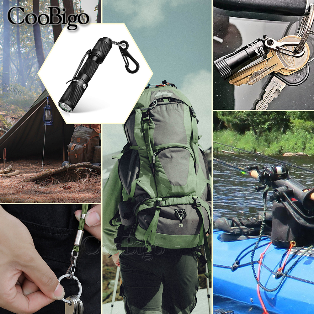 Mini Snap Hook Spring Hanging Buckle Carabiner Clip Paracord Lanyard Keychain Clasp Outdoor Camp Backpack DIY Accessories