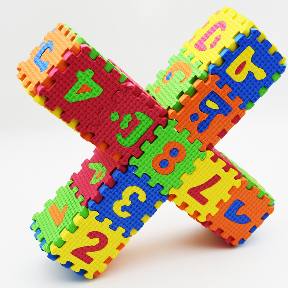 Baby Eva puzzle Lettera araba Alphabet Puzzle Kindergarten Impara i giocattoli educativi bambini bambini Regali di sorpresa