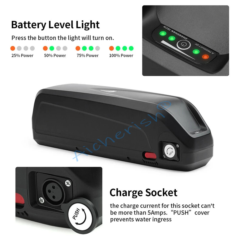 E-Bicycle Hailong Battery 18650 Cells Pack 72V 20AH 30AH 40AH 750W 1000W 1500W Powerful Bicycle Lithium Battery