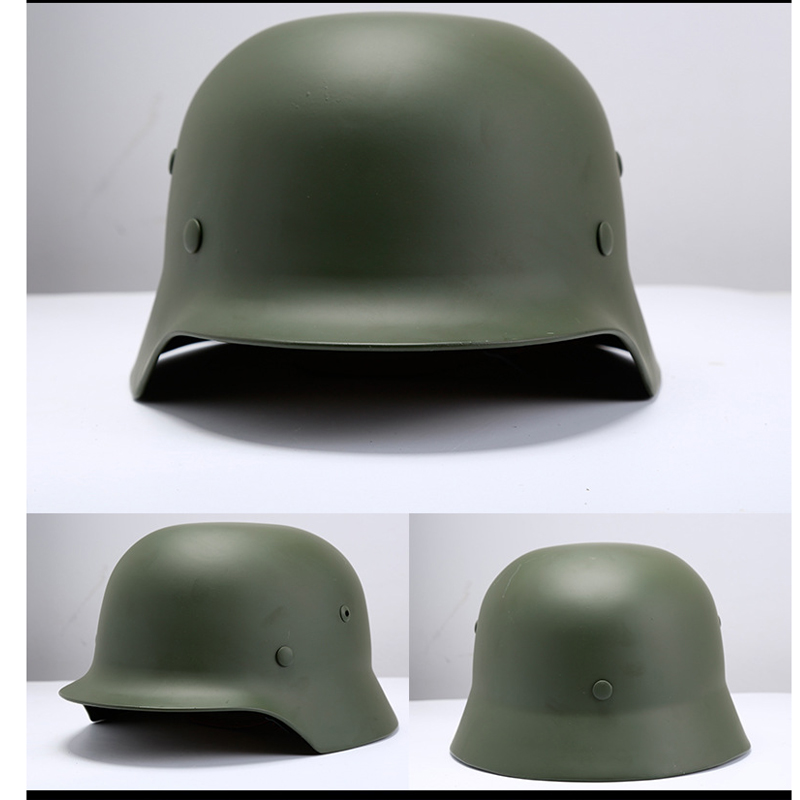 Ordu Almanca M35 M1935 Çelik Kask Taktik Airsoft Kask Askeri Av Koruyucu Ordu Güvenlik Ekipmanları